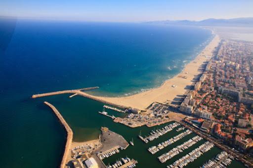 Appartement T2 Au Port De Canet-En-Roussillon - Proche De La Plage Et De L'Aquarium Oniria Bagian luar foto